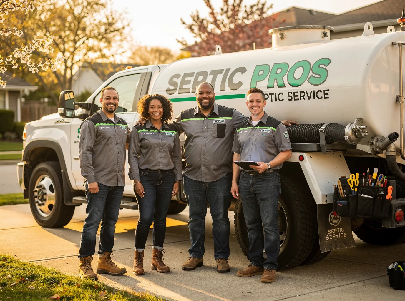 Septic Tank Pumping company in Romayor, TX